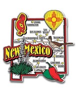 New Mexico Jumbo State Map Fridge Magnet - $148.30 MXN