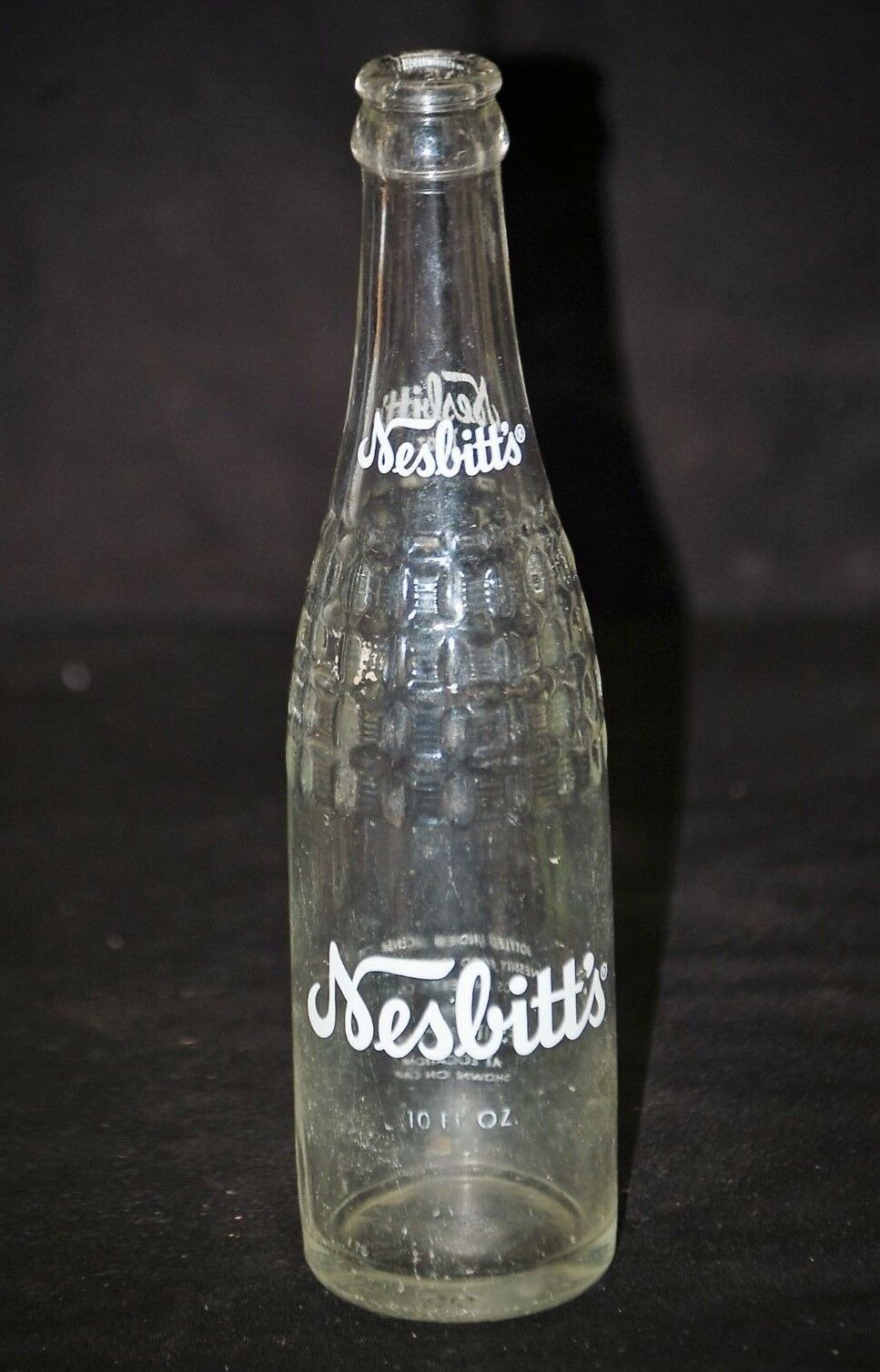 Old Vintage 1966 Nesbitt&#39;s Beverage Soda Pop Bottle 10 fl. oz. Los Angel... - $14.84