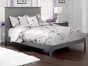 AFI, Madison, Low Profile Wood Platform Bed, Queen, Grey - $733.99