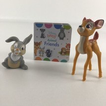 Disney Mini Board Book Animal Friends with Chunky Figures Bambi Thumper Lot - $19.75