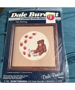 VINTAGE 1985 Dale Burdett Counted CrossStitch Kit ”PAW PAINTING” CK173 5... - $22.30 CAD