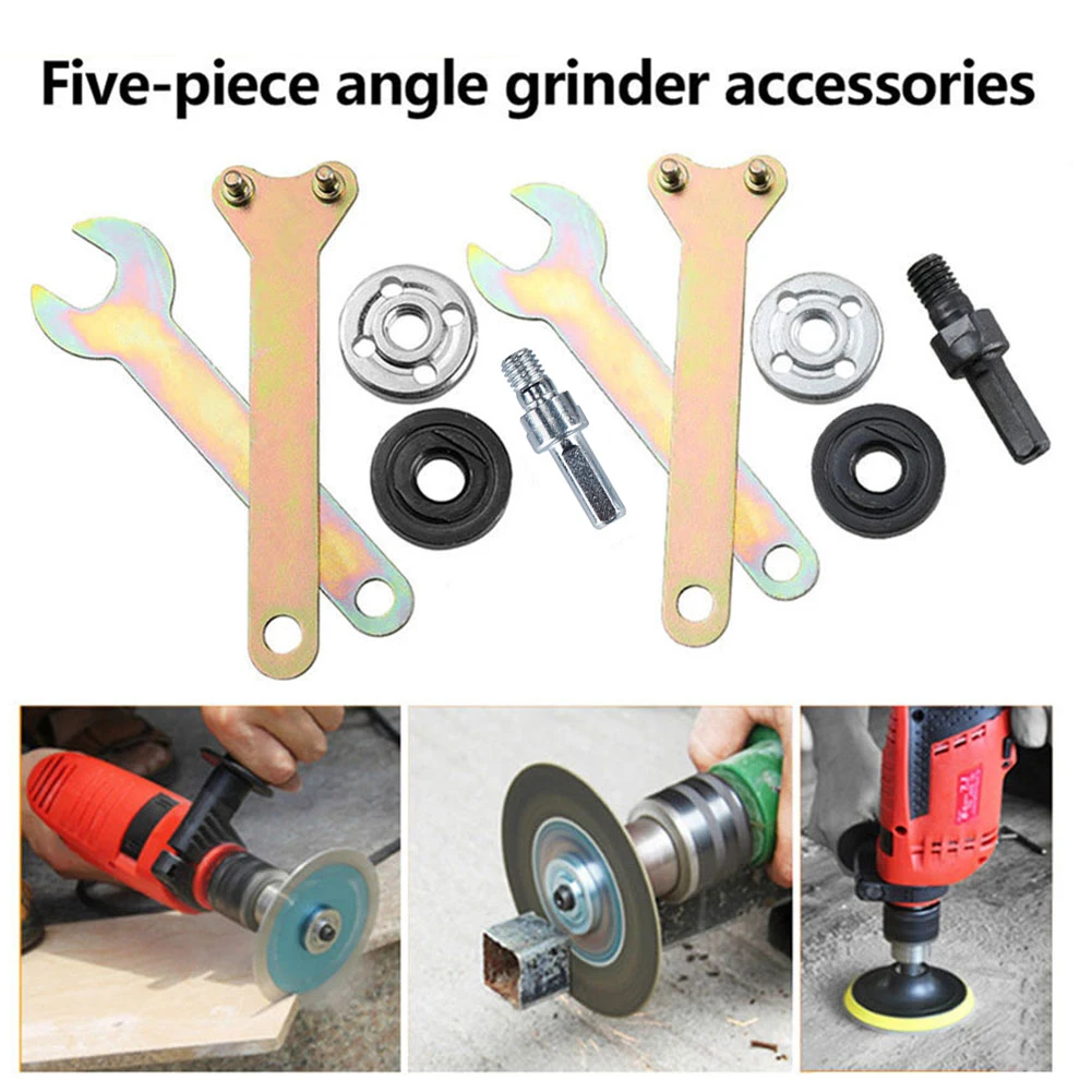 House Home 5Pcs.set Electric Drill Angle Grinder ConAting Rod for Cutting Disc P - £19.98 GBP