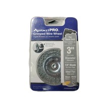 Avantipro Crimped Wire Wheel 3&quot; 1/4 Shank - $187.20 MXN