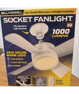 Bell & Howell Socket Fanlight Ceiling Fan 1000 Lumens Remote Included NE... - €18,07 EUR Bell & Howell Socket Fanlight Ceiling Fan 1000 Lumens Remote Included NE... - €18,07 EUR