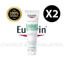 EUCERIN Acne Face Wash Pro Acne Solution Soft Cleansing Foam 150g X 2Packs - $45.04