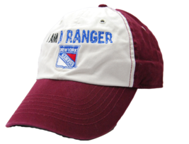 New York Rangers Vintage I am a Ranger NHL Hockey Team Logo Collectors Cap Hat - £11.94 GBP