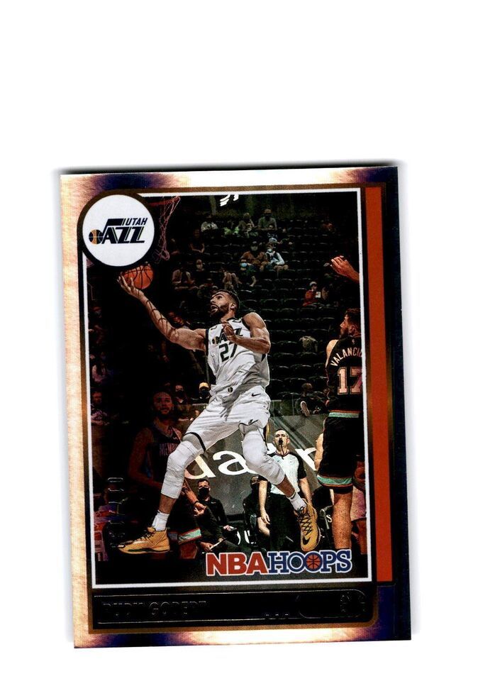 Primary image for Rudy Gobert 2021-22 Panini Hoops Premium Box Set 017/199 UTAH JAZZ #169