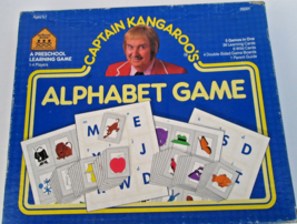 Captain Kangaroo&#39;s Alphabet Game Preschool learning game Vintage - £3.98 GBP