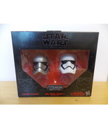 Star Wars Black/Titanium Series Diecast Helmets Captain Phasma &amp; StormTr... - $27.30 CAD