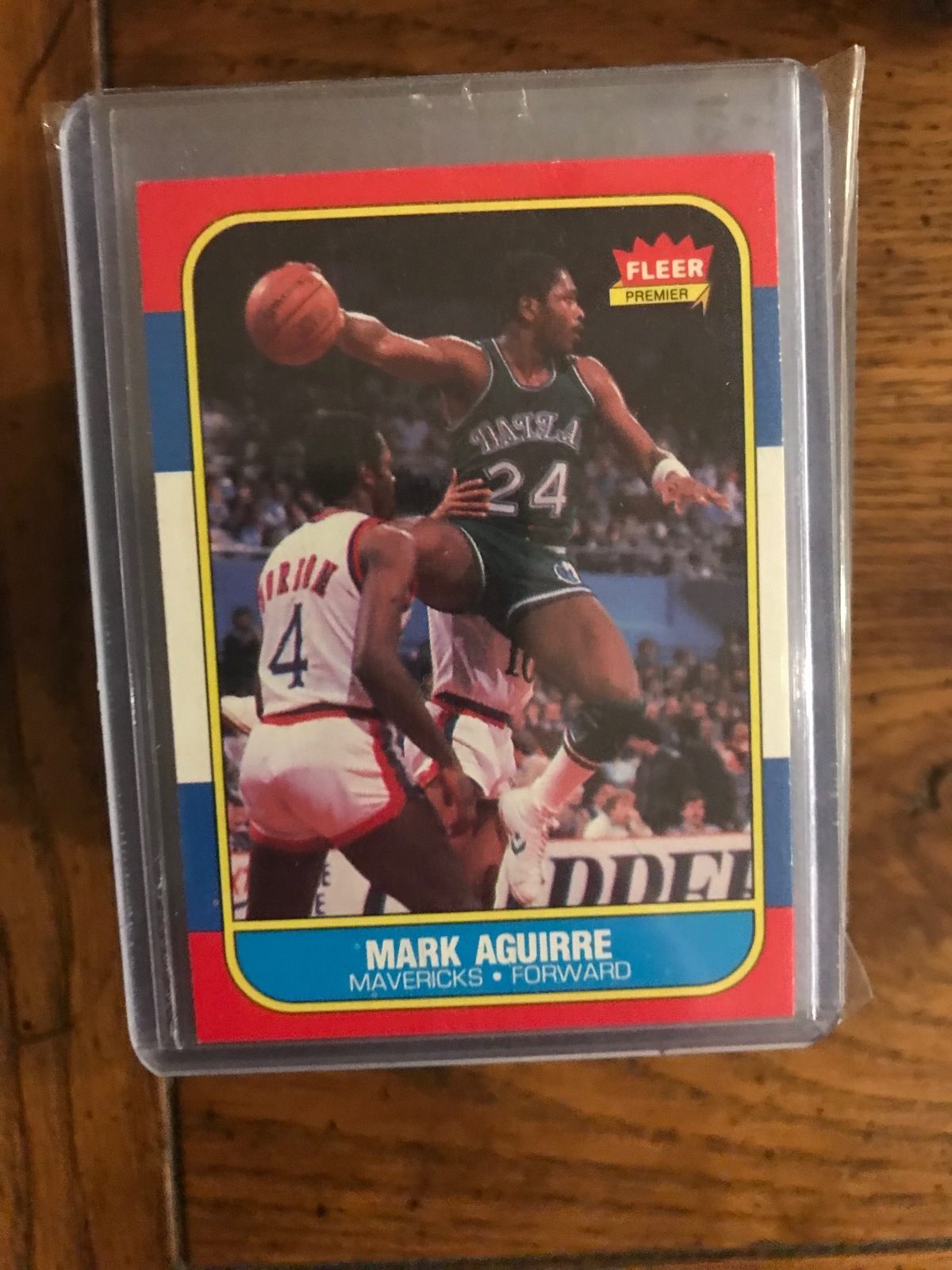 Primary image for Mark Aguirre 1986 Fleer Basketball Card   (01234)
