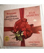 FIRESTONE Your Favorite Christmas Carols Julie Andrews Volume 5 Vinyl Re... - €3,45 EUR
