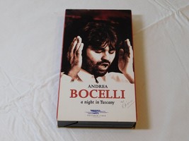 Andrea Bocelli - A Night in Tuscany (VHS Video Tape, 1997 Polygram Video) - £10.08 GBP