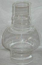 Vintage Clear Glass Hurricane Chimney Light Lamp Candle Fixture Shade #9 - $18.81
