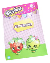 Shopkins Valentine&#39;s Day Cards 32 with 8 Super Sweet Designs - £5.18 GBP