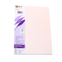 Quill A4 Metallique Board 285gsm (Pack of 25) - Mother/Pearl - $50.54