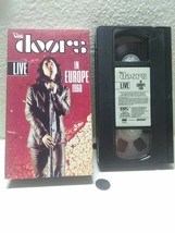 The Doors Live In Europe 1968 Vhs Rock Concert Video Rare Hbo Vg Sleeve - £4.13 GBP