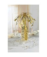 Happy New Years Eve Champagne Bottle Centerpiece Party Gold - £5.56 GBP