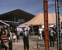 Strong man test at Vermont State Fair in Rutland 1941 Photo Print - £6.93 GBP+