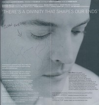 Susan Bertish of David Bowie Movie The Hunger Hamlet Hand Signed Theatre Flyer - £7.98 GBP