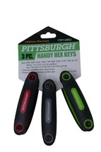 Pittsburgh Handy Keys Hex Set 3 Pc SAE/Metric/Torx Folding Allen Wrench ... - $234.36 MXN