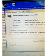 Matrox SLO6M4A Solios eA/XA quad frame grabber Y7190-02 Rev. A Solios XA - $698.15 CAD