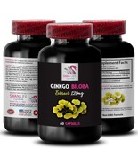 Herbal support - GINKGO BILOBA EXTRACT - Ginkgo benefits 1 Bottle 60 Cap... - $17.96