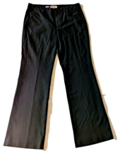 Gap Womens Straight Fit Stretch Black Pants size 8 reg - £9.43 GBP
