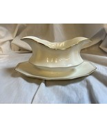 Johnson Brothers JB32 gravy boat with under plate - £7.41 GBP