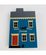 Cat&#39;s Meow Wood Collectible House Main Street Carriage Series III 1985 F... - $11.60