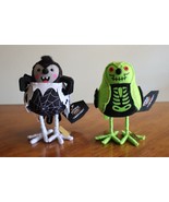 Target Hyde and Eek 2024 Halloween Birds Featherly Friends Skitter And X... - $443.98 MXN
