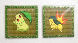 Pokemon Tatami Coaster Japanese Style NINTENDO Old Rare - $54.23