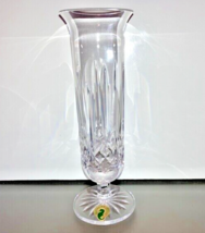 Waterford Lismore 8&quot; Bud Vase Clear Cut Crystal #146136 New In Box - $117.71