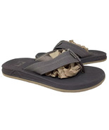 Reef Men&#39;s Element TQT Bottle Opener Slip On Flip Flops Brown Size 8 - €30,18 EUR