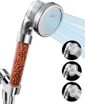 Luxsego Filtered Shower Head for Hard Water, High Pressure 3 Modes Showe... - £22.81 GBP