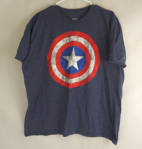 Marvel Captain America Men&#39;s Graphic T-Shirt Size XL - $11.63