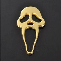 Goulish Ghost Metal Decal (Gold or Silver) - $11.00