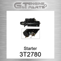 3T2780 STARTER fits CATERPILLAR (USED) - £591.43 GBP