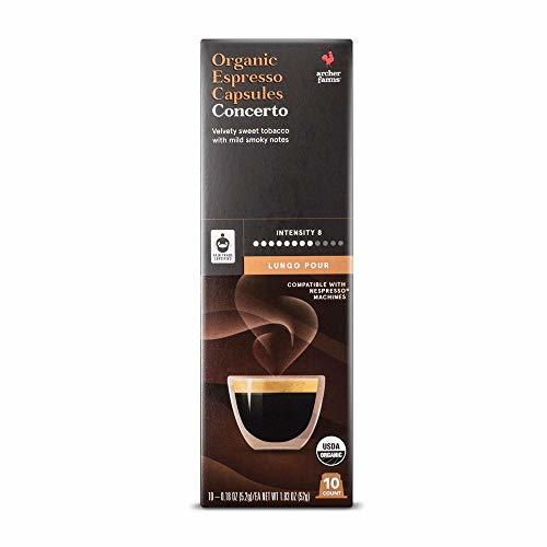 Concerto Organic Espresso Dark Roast - Single Serve Espresso Capsules - 10ct - A - $17.79