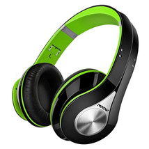 Mpow 059 Bluetooth Headphones Over Ear Fold-able Headset Stereo BH059B Green - £23.62 GBP