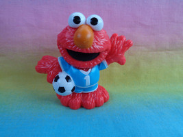 2011 Sesame Street Workshop Elmo #1 Soccer Player Figure Cake Topper - £2.33 GBP