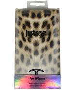 New JUST CAVALLI Leopard IPHONE 5 &amp; 5S CASE Designer Anti-Shock Protecti... - £7.69 GBP