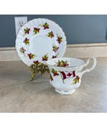 Royal Albert Canada From Sea To Sea Bone China Tea Cup And Saucer Maple ... - £17.85 GBP
