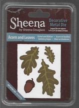 Crafter&#39;s Companion. Sheena. Acorn &amp; Leaves Die Set. Ref:041. Die Cuttin... - $7.56