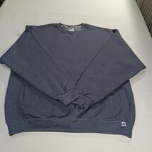 Russell Athletic Men's Cotton Bluish Gray Crewneck Pullover Sweatshirt Size XL image 12