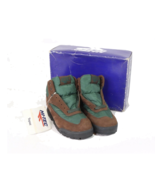 NOS Vintage 90s Youth Size 2Y Suede Leather Hiking Trail Boots Chukkas B... - $539.56 MXN