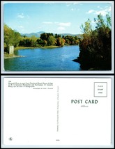 VERMONT Postcard - Winooski River, View from Checkered Board House Bridge M16 - £2.35 GBP