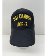 USS CAMDEN AOE-2 Hat Cap Navy Blue Adult Snapback - USN - - $27.71 CAD