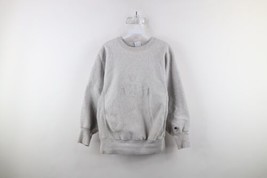 Vtg 80s Champion Reverse Weave Mens M Spell Out Aspen Sweatshirt Triblend USA - £110.75 GBP