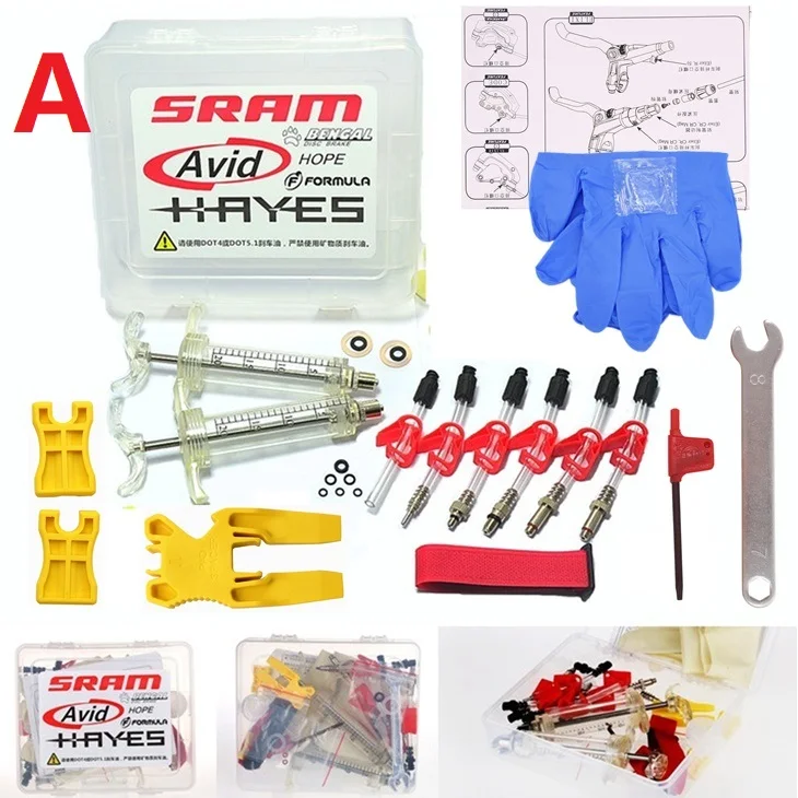 cycle zone Bicycle Hydraulic Disc ke Bleed Kit Tool  mula S Avid Juicy Hayes Hop - £41.77 GBP