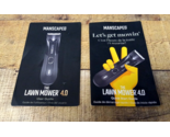 Instruction Manual for Manscaped the Lawnmower 4.0 Electric Shaver Trimmer - $5.97